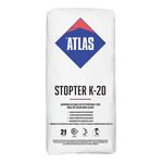 Atlas Stopter K-20 - 2 en 1 – mortier de collage pour mousse polystyrène extrudée, panneaux XPS et enrober le treillis