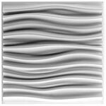 Panneaux en gypse WAVE M (72x72 cm)