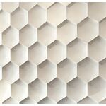 Panneaux en gypse HEXAGON (72x62 cm)