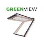 Fenêtre de toit FAKRO FPP-V MAX U41 APMX | GreenView | Triple vitrage | Bois 