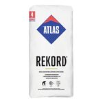 ATLAS REKORD, mortier mural de ragréage et finition à base de ciment blanc (1-10 mm)