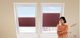 VELUX FHC | Store plissé occultant et isolant pour fenêtres de toit VELUX