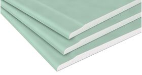 Plaque de plâtre imprégnée GKBI 12.5 x 1200 x 2000 mm
