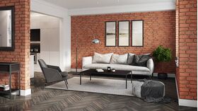 MONSANTO 1, brique de parement avec joint gris