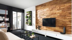 TIMBER 1, Plaquette de parement extérieur et intérieur