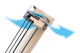 Fenêtre de toit FAKRO FTP-V U41 APMX | GreenView | Triple vitrage | Bois