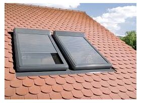 FAKRO AMZ SOLAR | Store pare-soleil solaire pour les fenêtres de toit FAKRO ✓ Compatible avec ARTENS et OptiLight