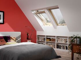 Store extérieur pare-soleil télécommandé VELUX MML motorisé à énergie électrique