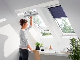 Fenêtre triple vitrage VELUX GLU 0064 | Finition EverFinish - Le blanc éternel