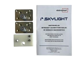 Führungsrolle aus Stall für SkyLight Dachfenster