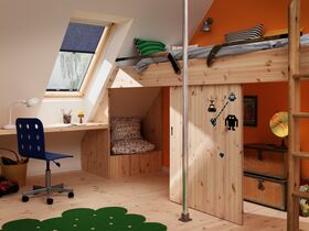 Fenêtre de toit VELUX GZL 1051 | Finition bois massif