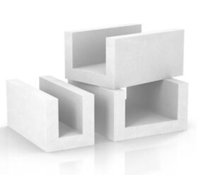 Bloc de chaînage béton cellulaire