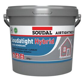Membrane d'étanchéité liquide Soudaétanche Hybride - Seau de 6 kg | Gris