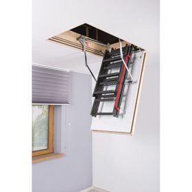 FAKRO Escalier escamotable LMF, avec une echelle en metallique