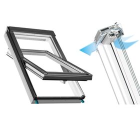 Fenêtre de toit en OptiLight PVC | vitrage triple