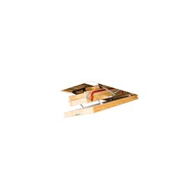 FAKRO Escalier escamotable LWT, avec une echelle en bois, super thermo – isolant
