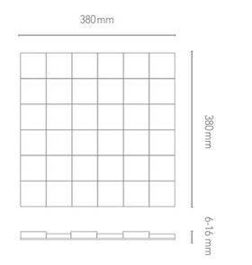 Panneaux en bois QUADRO MINI 2