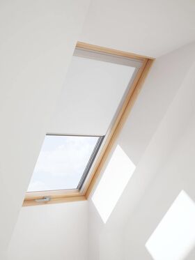 Store VELUX bleu pour chambre