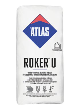 Adhésif à haute élasticité et adhérence ATLAS ROKER U pour fixation des panneaux de laine minérale