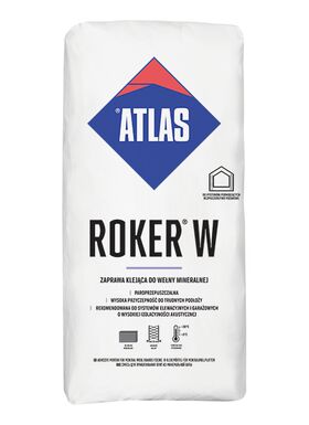 Mortier adhésif ATLAS ROKER W pour isolation thermique des murs et plafonds