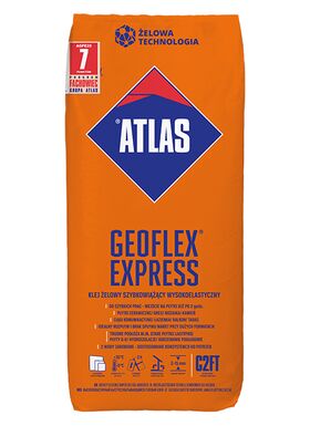 Atlas GEOFLEX EXPRESS: gel haute flexible colle pour carreaux