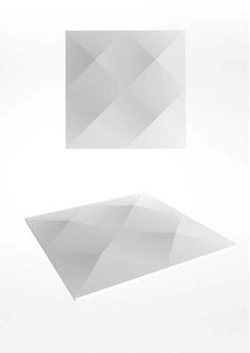 Panneaux en gypse MOKO S (72x72 cm)