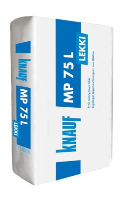 Knauf MP75 light, enduit à base de plâtre allégé, application mécanique