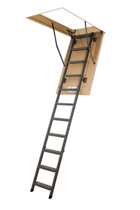FAKRO Escalier escamotable LMS, avec une echelle en metallique