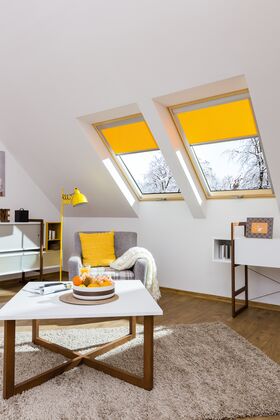 Thermo-isolante fenêtre de toit FAKRO FTT U6 : fenêtre à rotation en bois