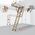 FAKRO Escalier escamotable LTK Energy, avec une echelle en bois, super thermo-isolant