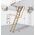 FAKRO Escalier escamotable LWZ Plus, avec une echelle en bois