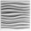Panneaux en gypse WAVE S (48x48 cm)