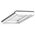 Fenêtre de toit VELUX GBL 2015 pour toits à faible pente, triple vitrage, finition blanche