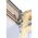 FAKRO Escalier escamotable LWF 60, avec une echelle en bois, coupe-feu