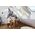 Fenêtre de toit FAKRO FTU-V U4, en bois, rotation, couleur blanche